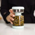 Reusable Pickle Jar with Airtight Lid – Compact Food Storage Container