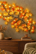 Maple Leaf Tree Tree Branch LED String Light – Decorative Warm White Fairy Lights for Bedroom & Home Decor